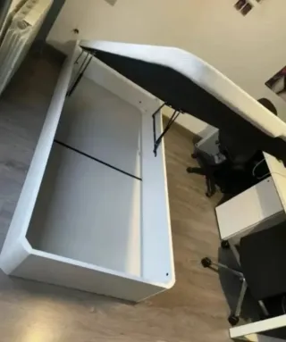 Canapé y colchón viscoelástica