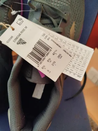 Zapatillas Adidas Verdes y Moradas