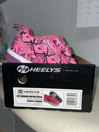 Zapatillas con ruedas Heelys rosas NÚMERO 33