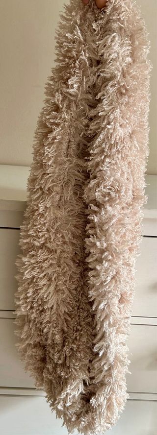 Bufanda estola Pilar Dalbat champagne