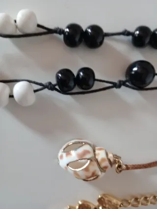 Collezione di collane e bracciale vintage