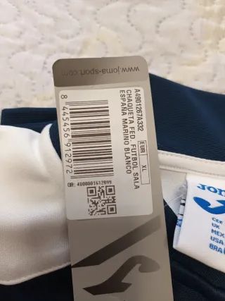 Chándal Joma Fútbol Sala Azul/Blanco