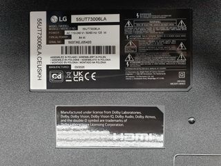 TV LG 55'' UHD 55UT73 para piezas