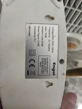 Amplificador Señal Antena Engel 4 Vías