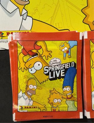 Album Vuoto The Simpsons Panini + 100 Bustine