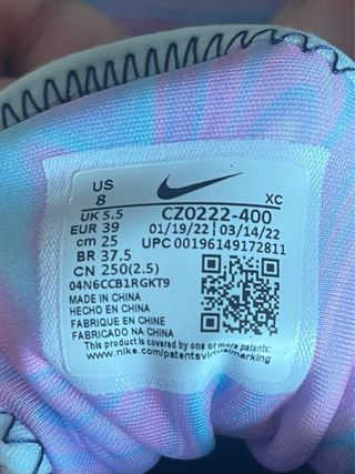 Bambas Nike de tenis