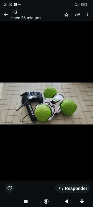 Coche teledirigido con mando