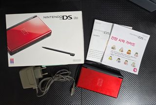 Nintendo DS Lite Rosso Cremisi/Nero coreana