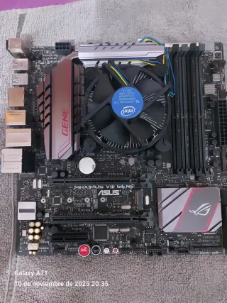 Placa Base ASUS MAXIMUS VIII GENE+i7 6700