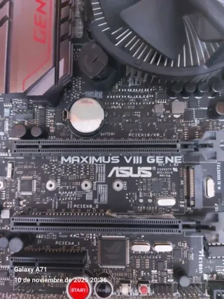 Placa Base ASUS MAXIMUS VIII GENE+i7 6700