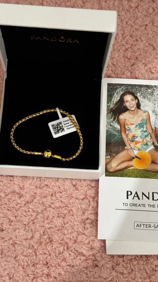 Pulsera Pandora Dorada