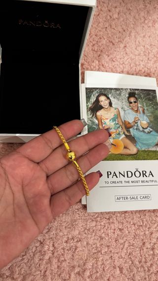 Pulsera Pandora Dorada