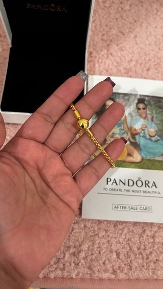 Pulsera Pandora Dorada