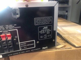 Amplificador JVC RX-5022R Audio/Video