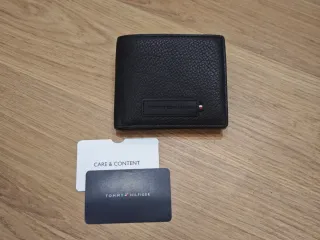 TOMMY HILFIGER - Cartera de Piel - Nueva