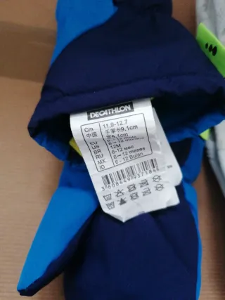 Guantes de nieve para bebé