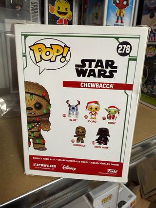 Funko Pop Chewbacca 278 navidad
