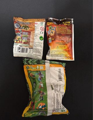 Lotto 3 bustine Gormiti vintage