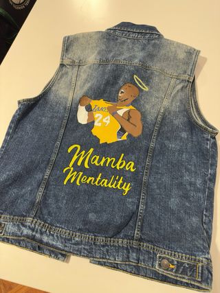 Chaleco vaquero Kobe Bryant Mamba Mentality