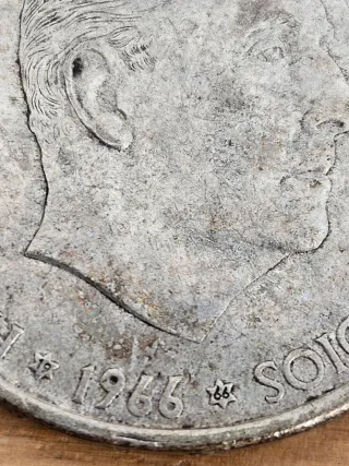 Monedas de 100 pesetas de plata