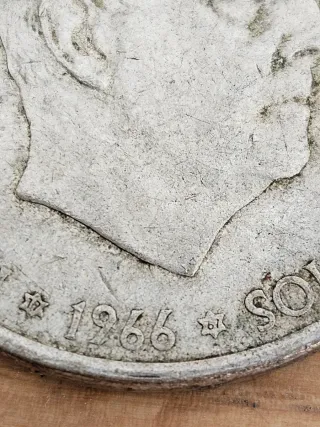 Monedas de 100 pesetas de plata