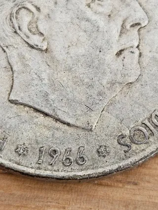 Monedas de 100 pesetas de plata