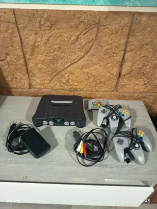 Nintendo 64 Nera Completa