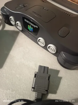 Nintendo 64 Nera Completa