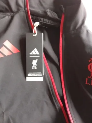 Adidas Liverpool 2025/26 Travel Jacket Kids 152cm