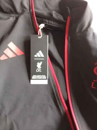 Adidas Liverpool 2025/26 Travel Jacket Kids 152cm