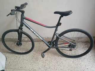 Bicicleta BTWIN 29 Gris/Roja