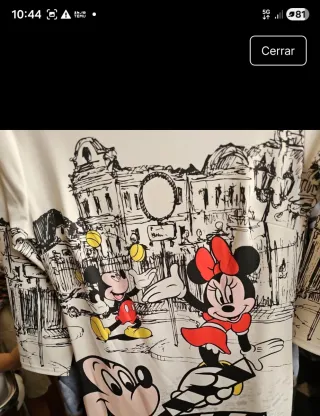 Vestido PUDRA Mickey y Minnie Talla M