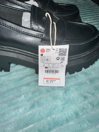 Mocasines plataforma negros