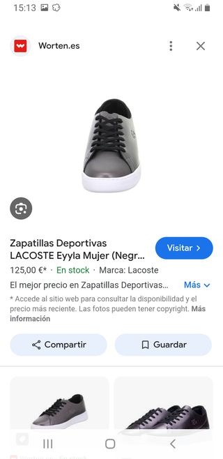 Zapatillas Lacoste Mujer Negro/Plata