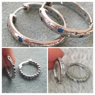 Conjunto 3 pares pendientes