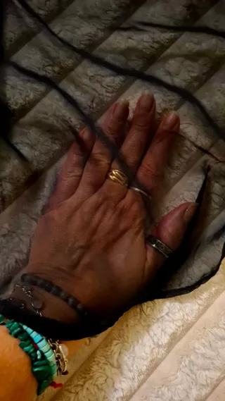 Top Chiffon Trasparente Nero Tg. M