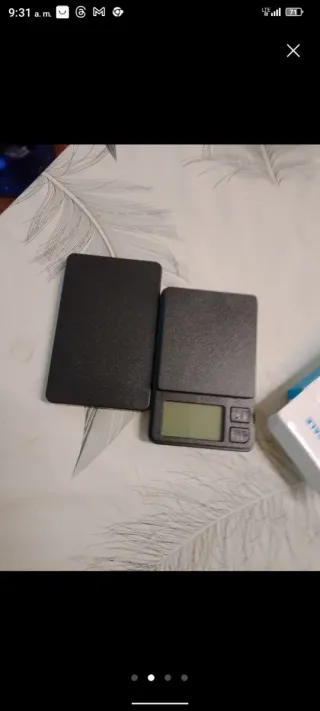 Báscula de precisión pequeña