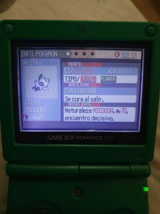 Pokémon Zafiro + Pokémon de evento