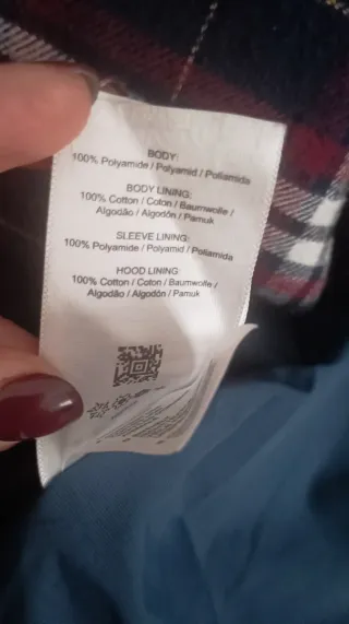 Parka Fred Perry Talla M