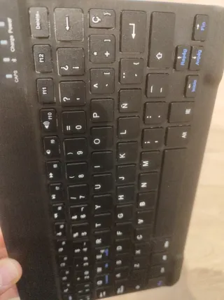 Teclado Bluetooth iOS Android Negro