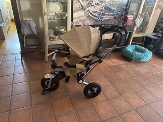 Silla triciclo bebé beige buen estado casi nuevo
