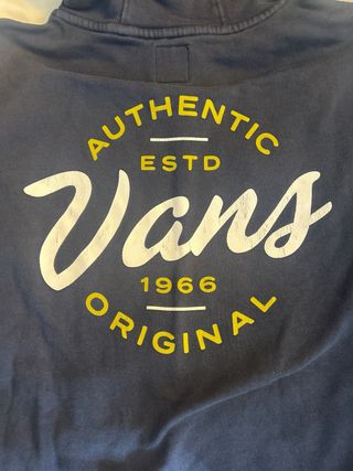 Sudadera Vans Azul Original