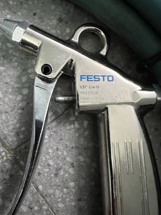 Pistola aire Festo + Manguera 10m