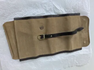 Joyerero de viaje de ante y piel