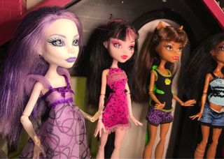 Monster High en pijama y camison (leer precios)