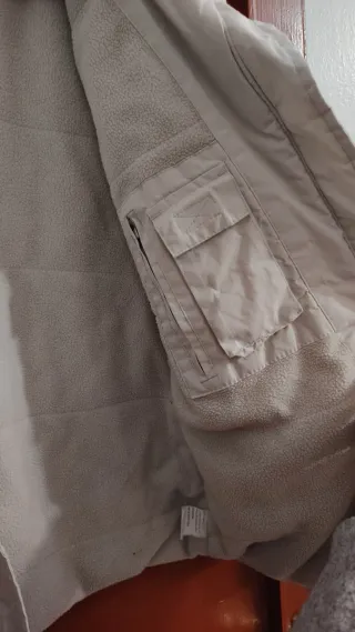 Chaqueta Beige Mujer Talla S