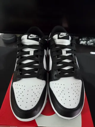 Nike Dunk Retro Blanco y Negro Talla 44