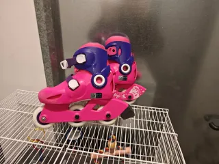 Patines Oxelo Talla 26-28 Rosa/Azul