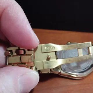 Reloj Jaguar Dorado de Brazalete