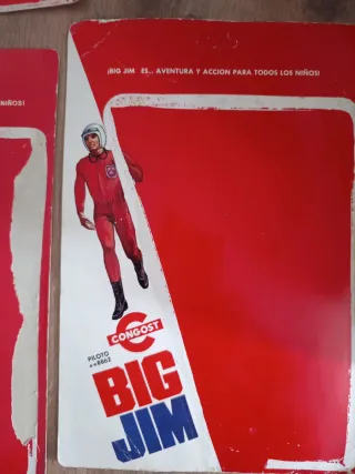 Big Jim trajes originales solapas